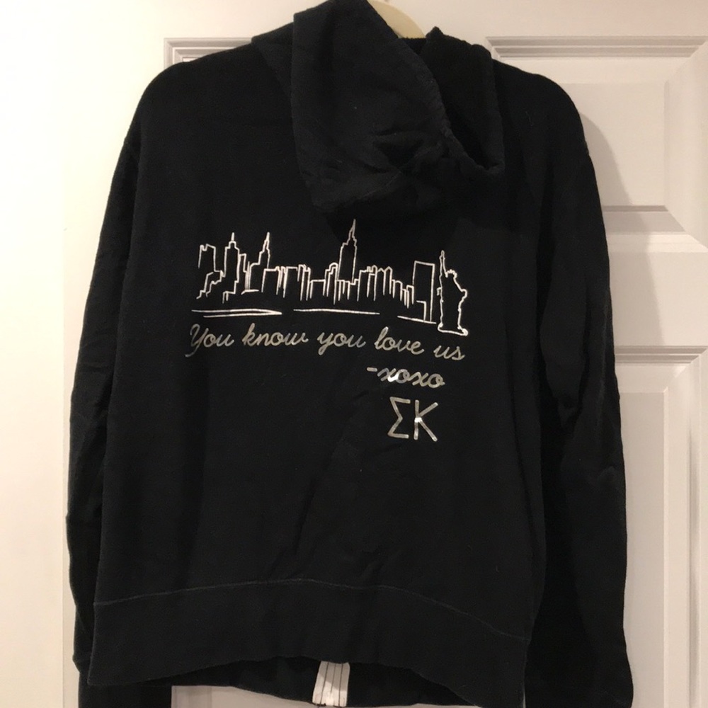 Sigma Kappa Gossip Girl zip up
